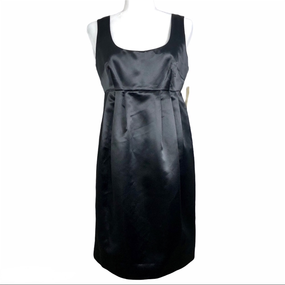 MICHAEL KORS Satin Empire Waist Cocktail Dress 8